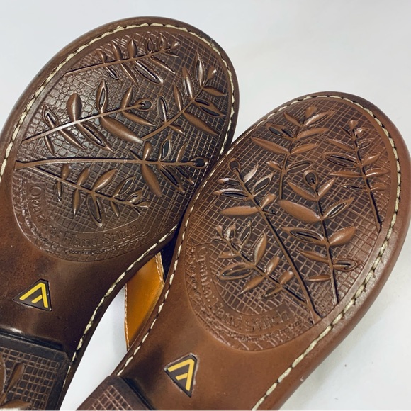 Colorado Opanka Ladies Leather Thongs Sandals Rianna Gold Metallic Size AU 7 - Picture 12 of 14